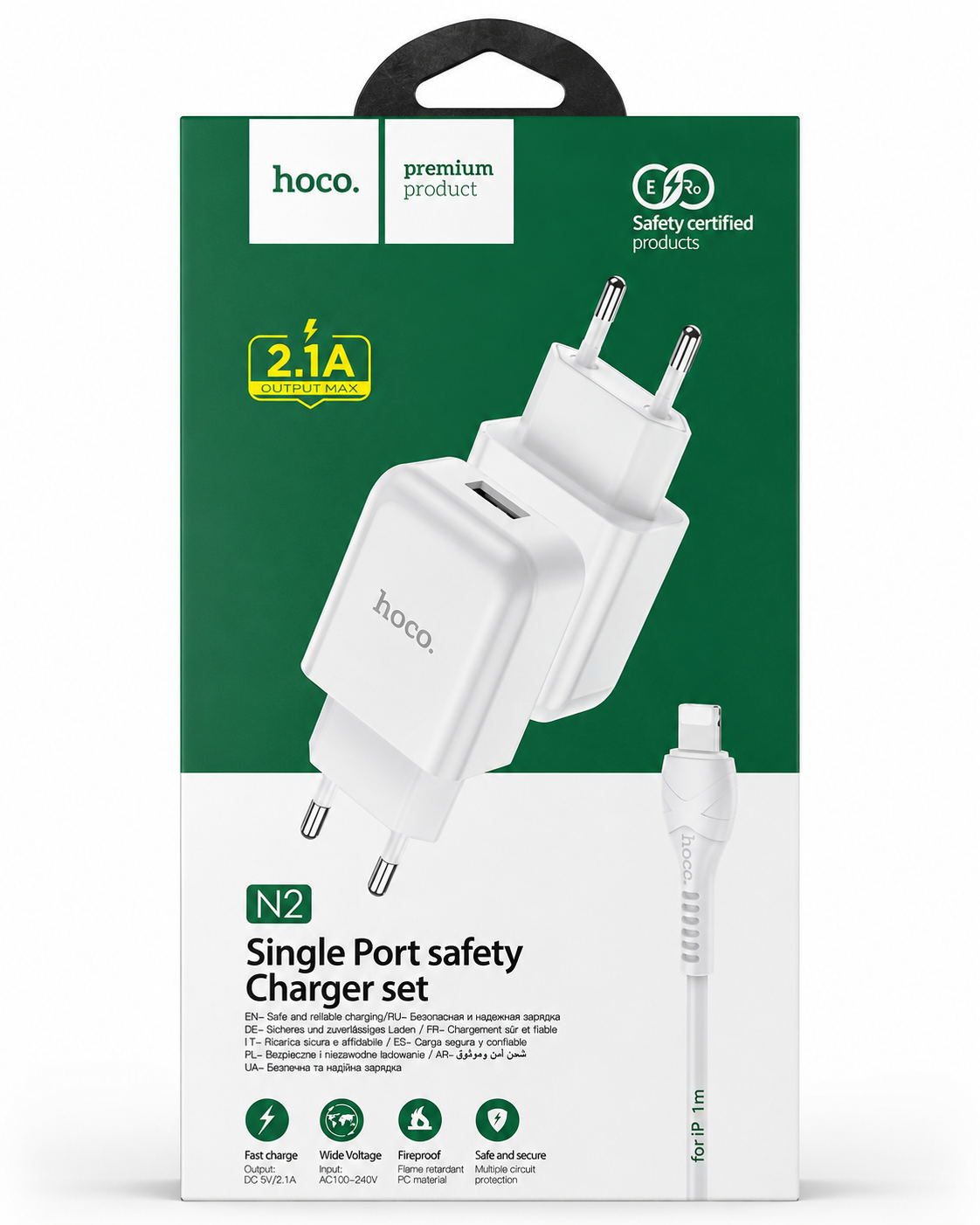 Chargeur Secteur avec câble Lightning
