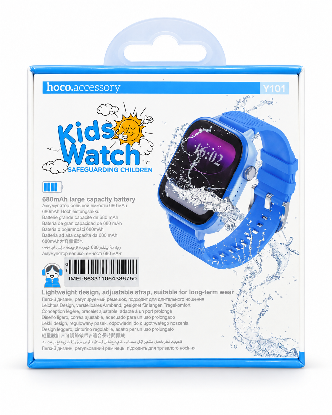 Hoco Y101 – Montre connectée 4G pour enfant – Image 2