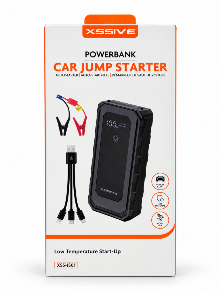Booster de démarrage automobile et batterie externe XSSIVE