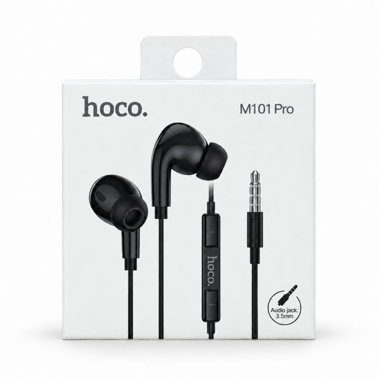 Écouteurs filaires Jack 3,5 mm avec microphone – HOCO