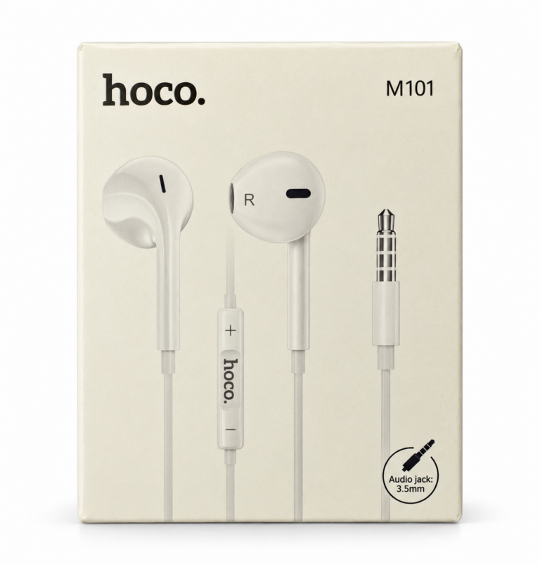 Écouteurs filaires Jack 3,5 mm avec microphone