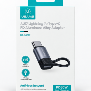 OTG/ Adaptateur USAMS AU17 Lightning vers USB-C PD 30W